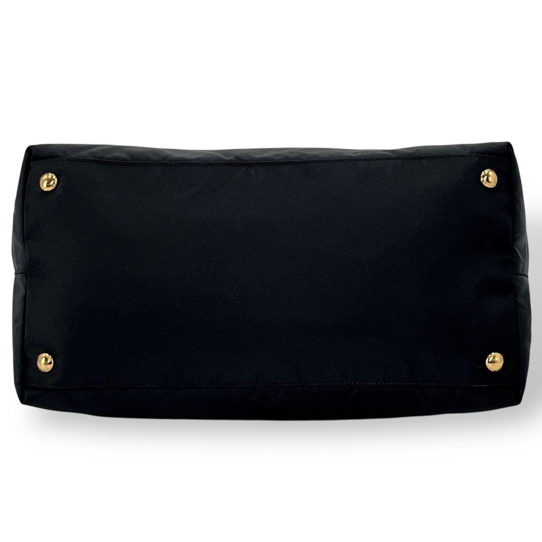 美品　プラダ　2way ショルダーバッグ　三角ロゴ　ハンドバッグ　ナイロン　黒