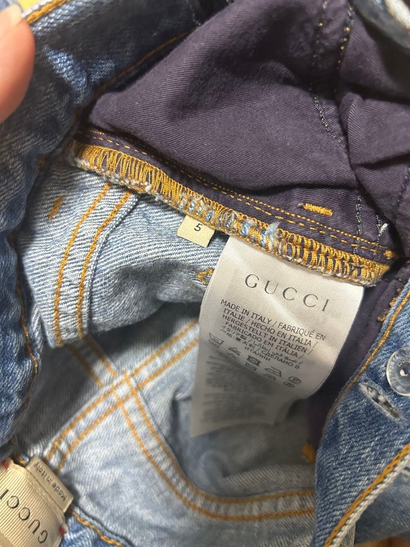 グッチ パンツ ジーパン ジーンズ 長ズボン GUCCI キッズ デニム