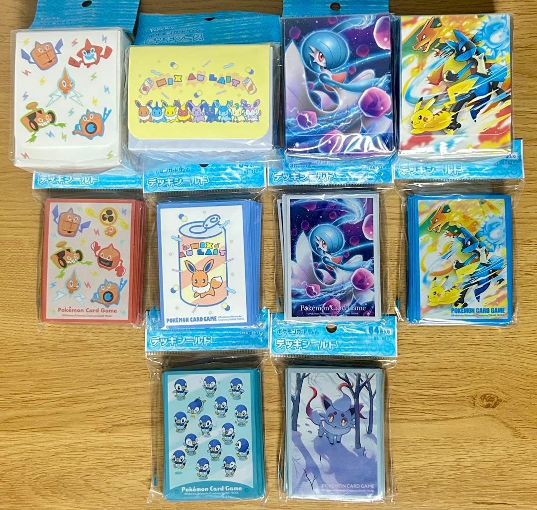 未開封21点まとめ売り】ポケカ デッキシールド&デッキケース