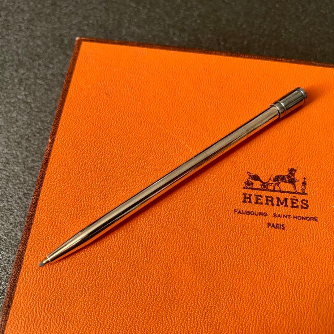 HERMES エルメス ボールペン シルバー 手帳用 - メルカリ