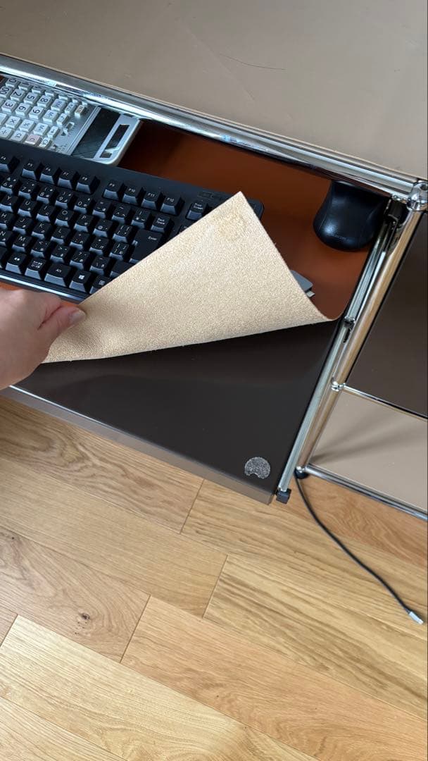 usmハラー usm haller ベージュブラウンデスクキャビネット