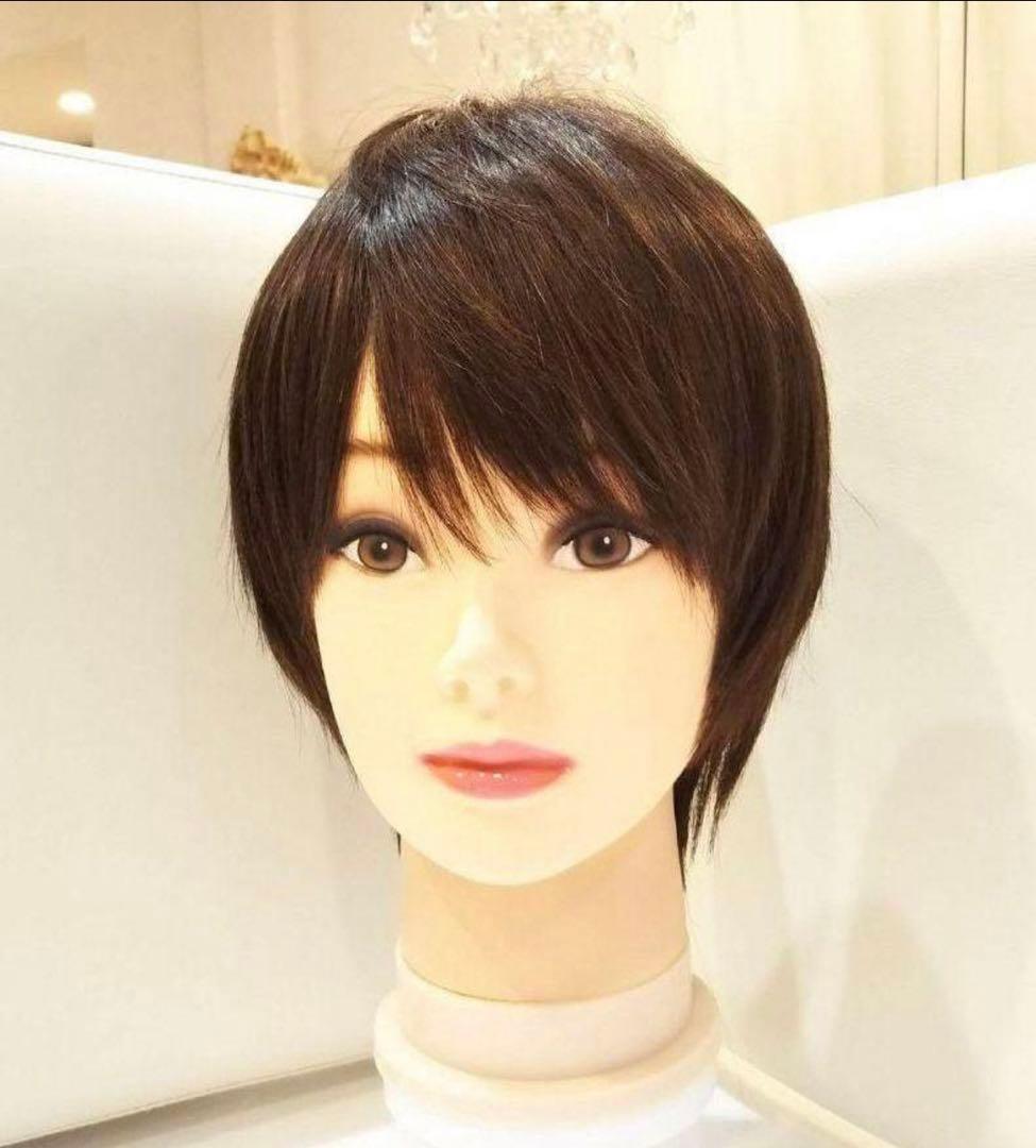 人毛100%ウィッグ総手植えつむじ地肌✨吉沢亮❣️艶髪！ナチュラル青天ショート✨