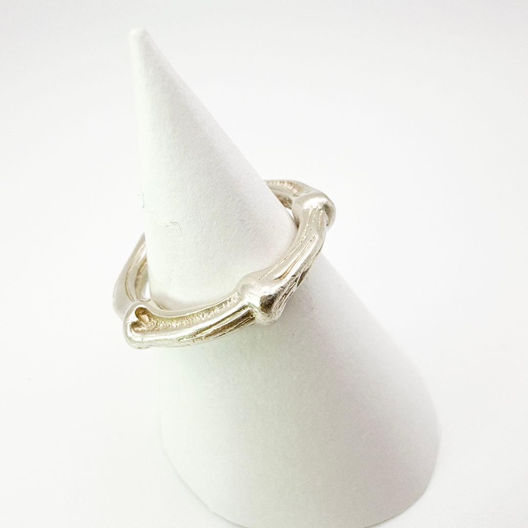 2982-2 保存袋付き美品✨Tiffany バンブー　リング　指輪　10号