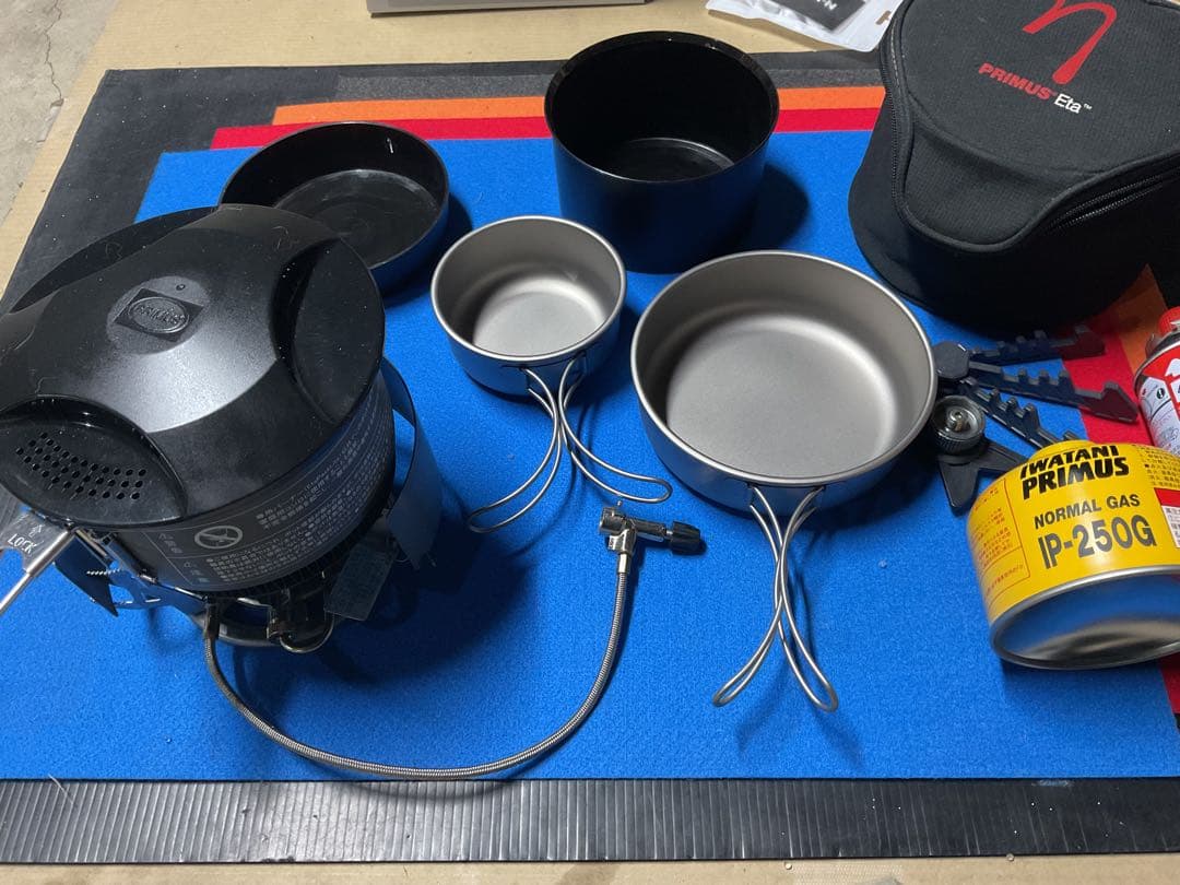 PRIMUS Eta pack light 動作良好美品&新品チタンクッカー２点