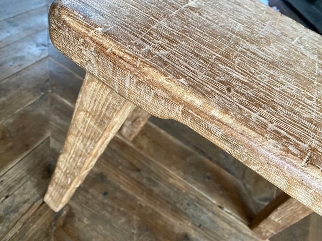 インドの素敵なスツール インテリアの片隅に