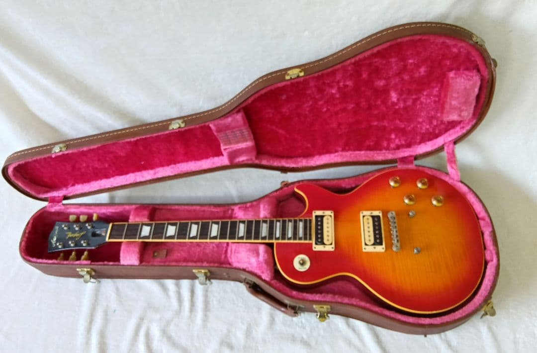 Aria Pro II　Leopard　サンバースト　レスポール　　ジャンク品 Aria Pro II Leopard サンバースト レスポール ジャンク品 Aria Pro II