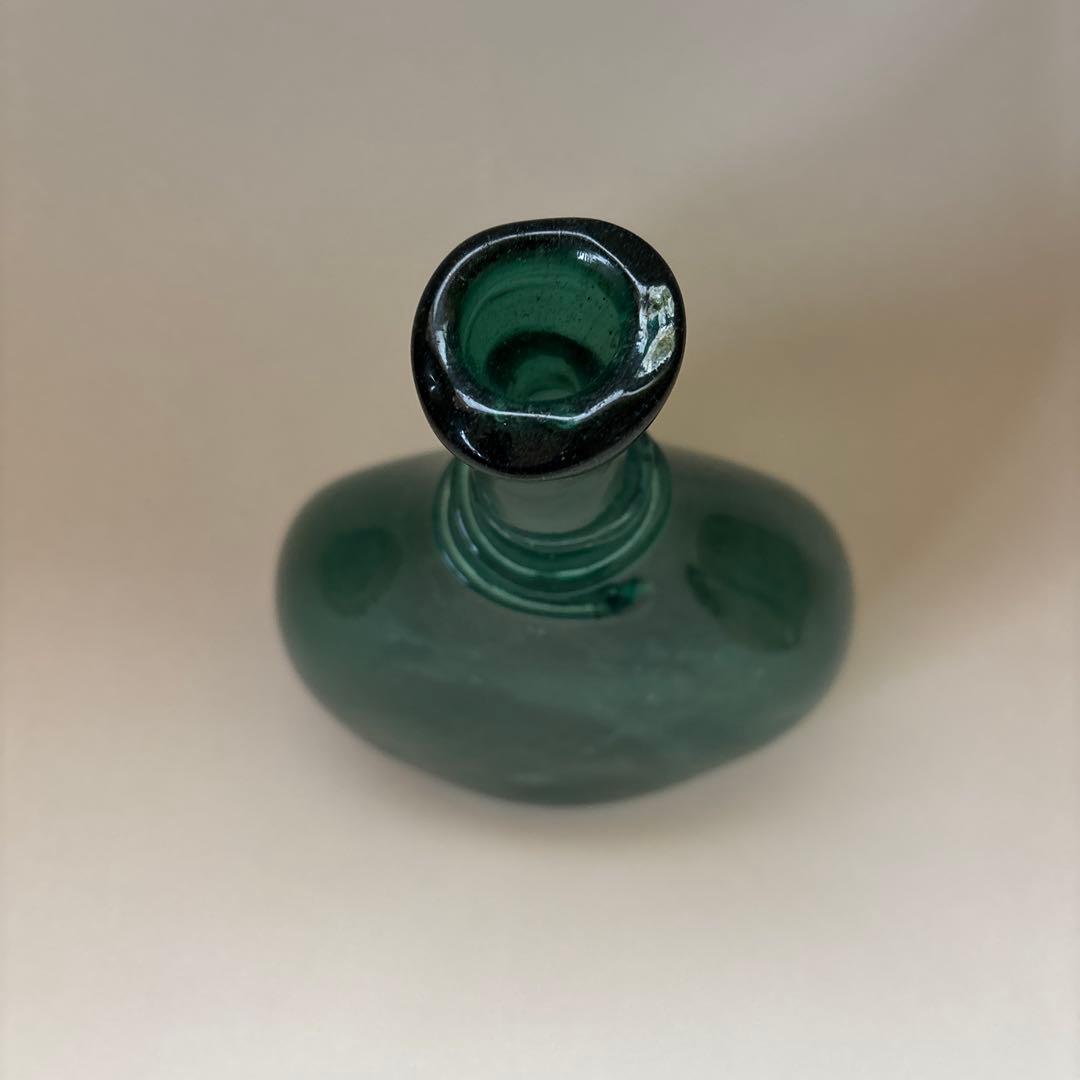 イラン 17世紀〜18世紀 酒瓶 ガラス 民藝 骨董 アンティーク