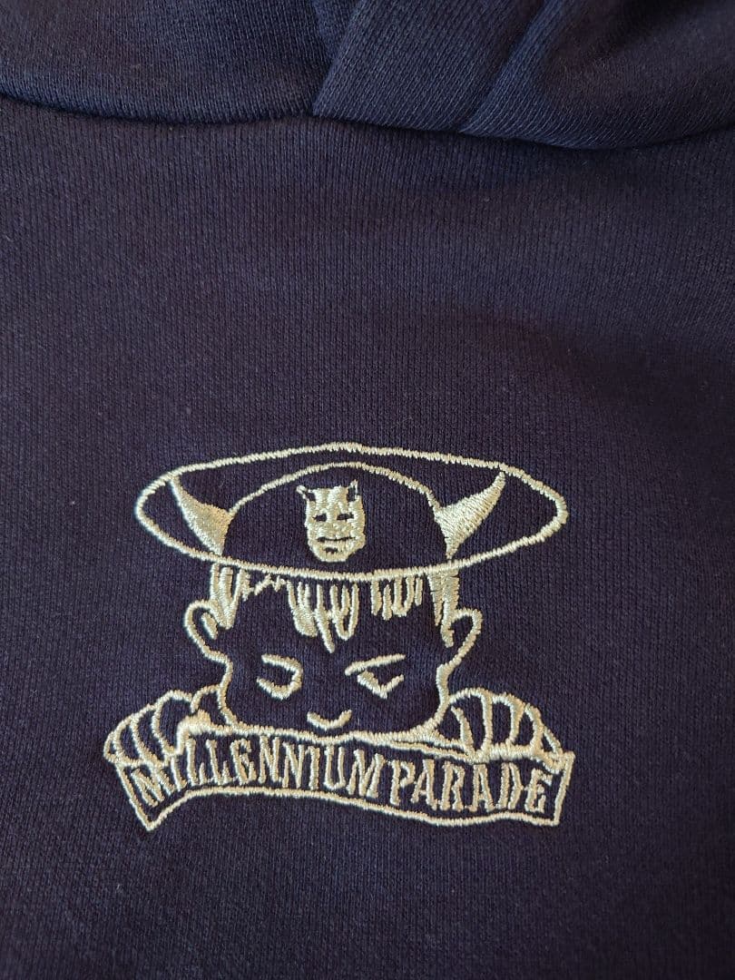 MILLENNIUM PARADE フーディー ネイビー Mサイズ