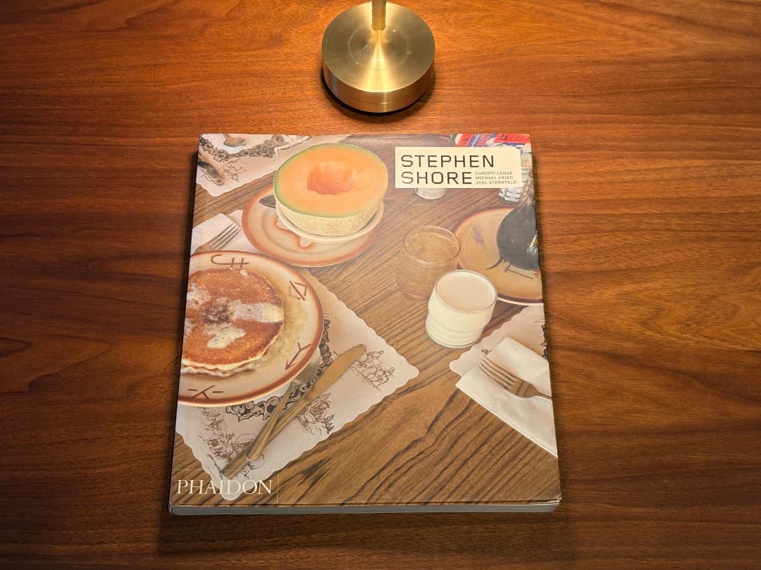 スティーブン・ショア「写真の本質」日本語版 2011年 PHAIDON 本