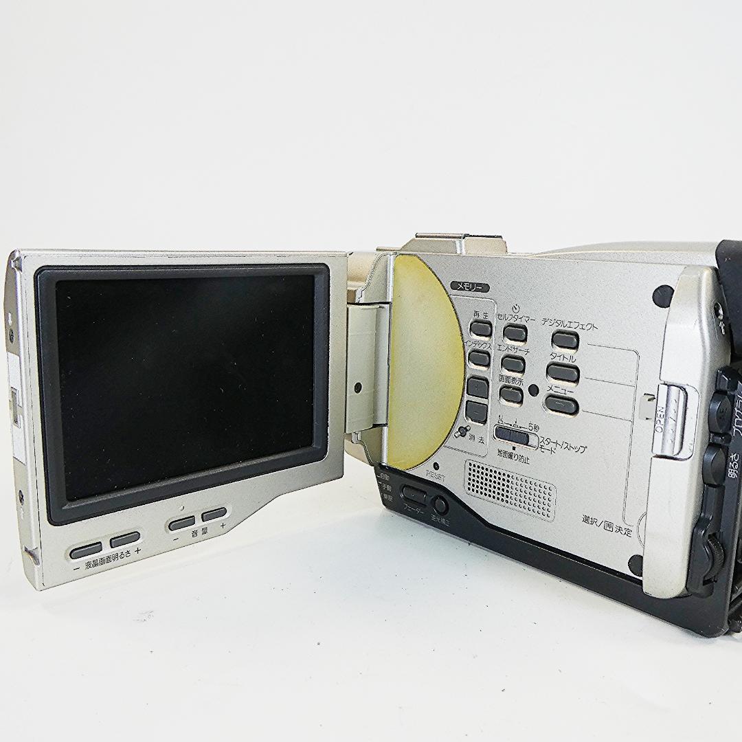 動作品ソニー DCR-TRV10 MiniDVビデオカメラ　DVDダビングに最適