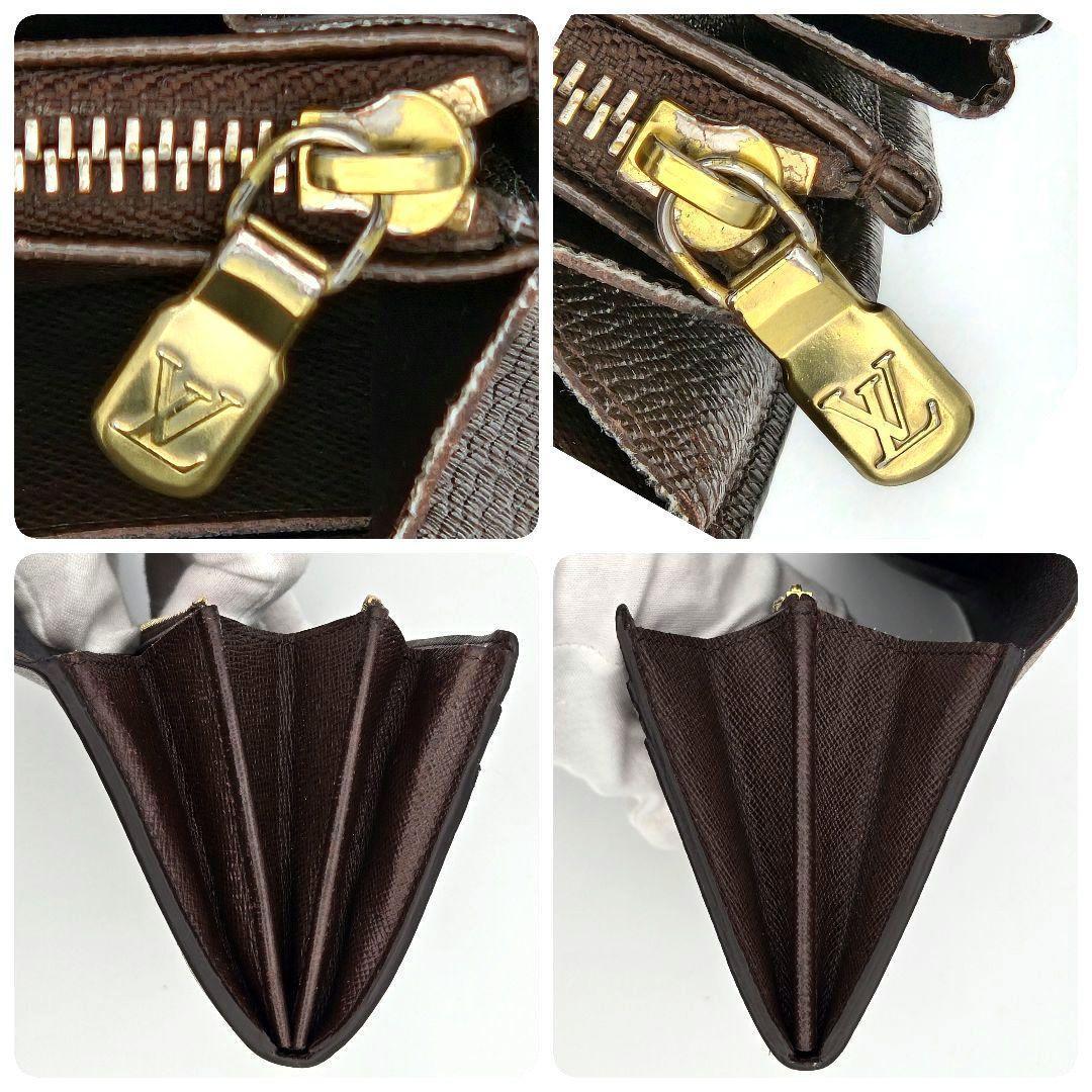 ルイヴィトン ダミエ エベヌ 長財布 ポルトフォイユ サラ N61734