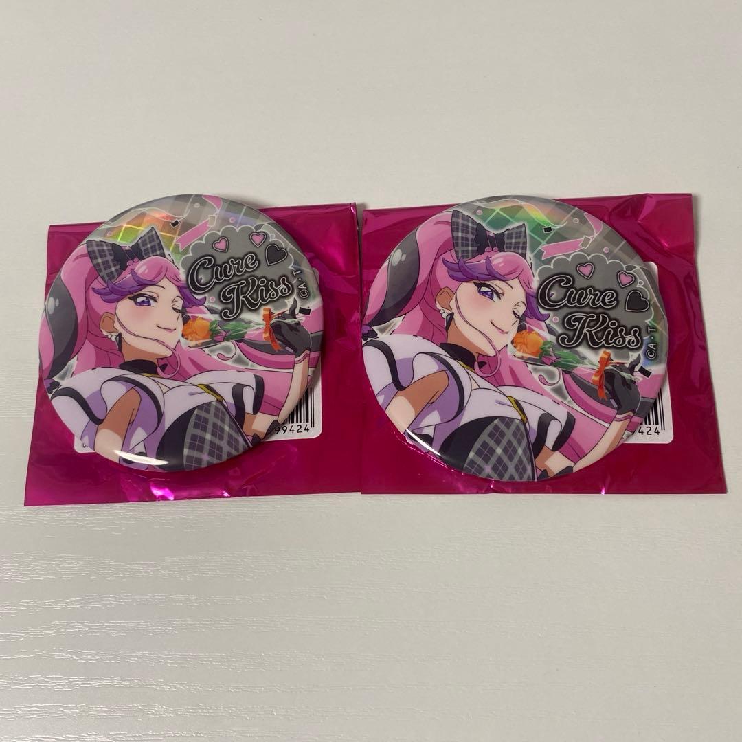 キミとアイドルプリキュア ドリームステージ ホログラム缶バッジ