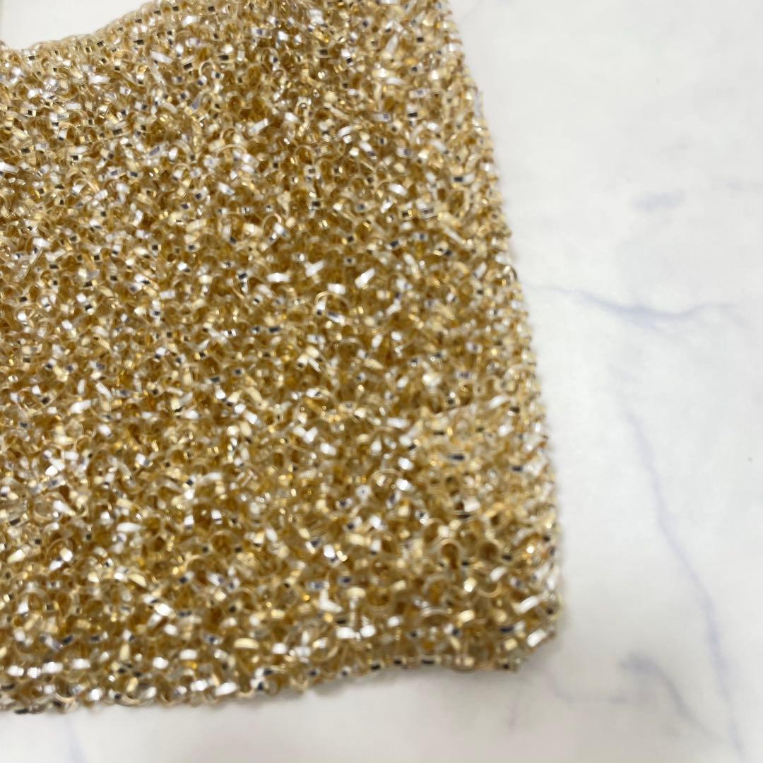 アンテプリマ　スタンダード　スクエア　ミディアム　シルバーゴールド