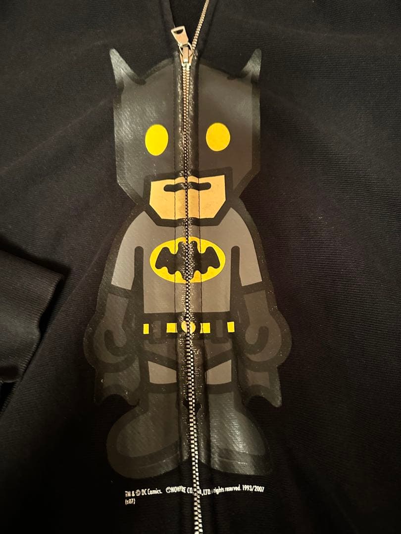 DC Comics × BAPE Batman フルジップ パーカー Mサイズ