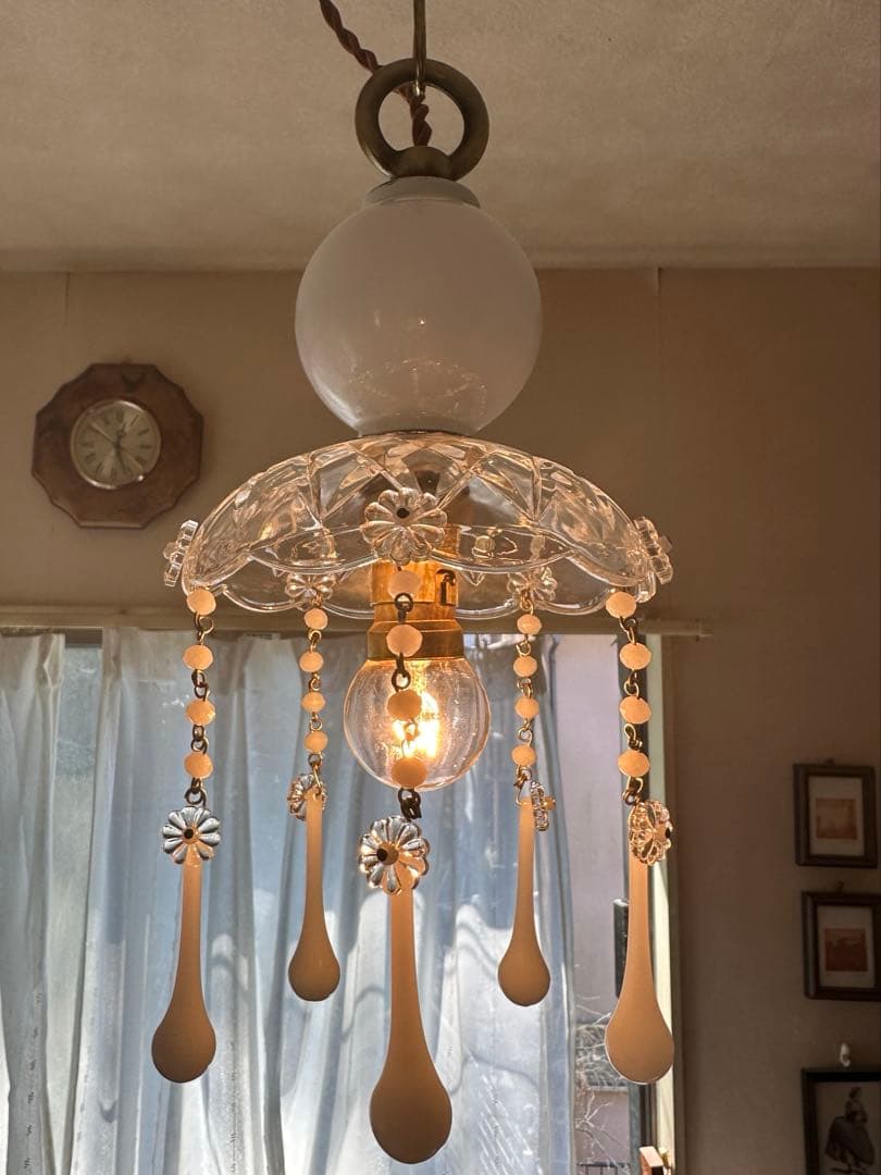 1920年代 フランス アンティーク オパリンガラスの可愛いミニ