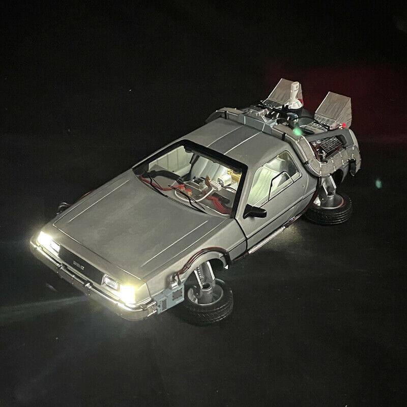 デロリアン 1/18 アルティメットエディション バックトゥザフューチャー
