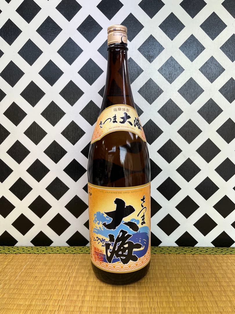 大海酒造セット 一番雫 大海 大海黒麹 1800ml 6本組 本格焼酎