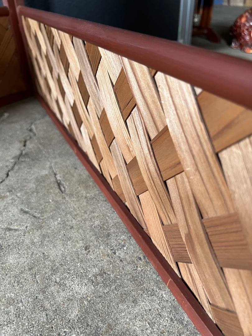 風炉先屏風 利休 茶道具 杉網代 衝立 裏千家 釜含めない