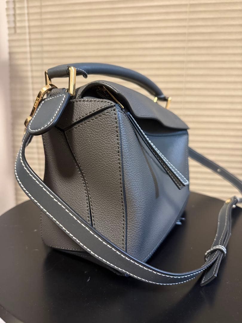 グレー ミニショルダーバッグ