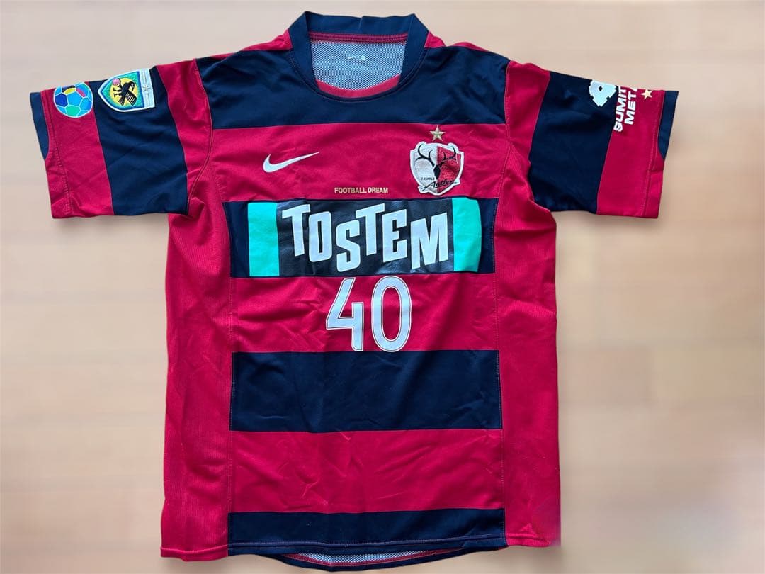 鹿島アントラーズ ユニフォーム 小笠原満男