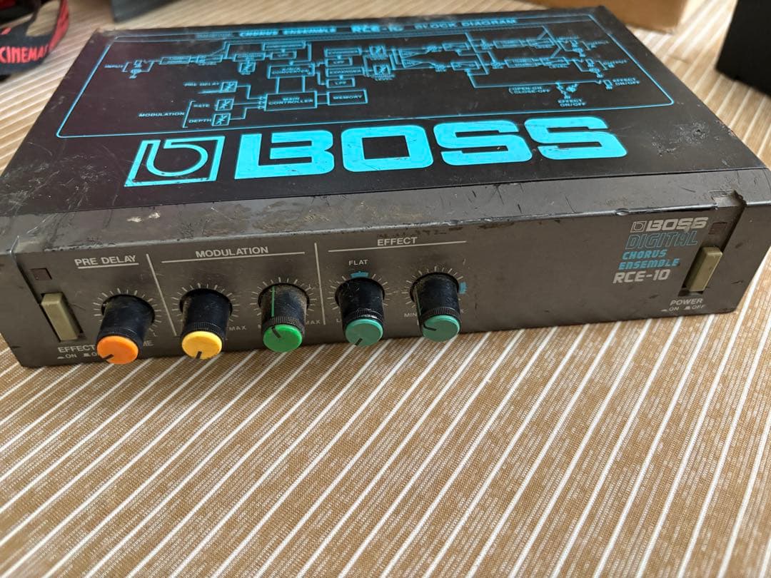 BOSS RCE-10 コーラスエフェクター Yahoo!オークション -「boss rce-10」の落札相場・落札価格