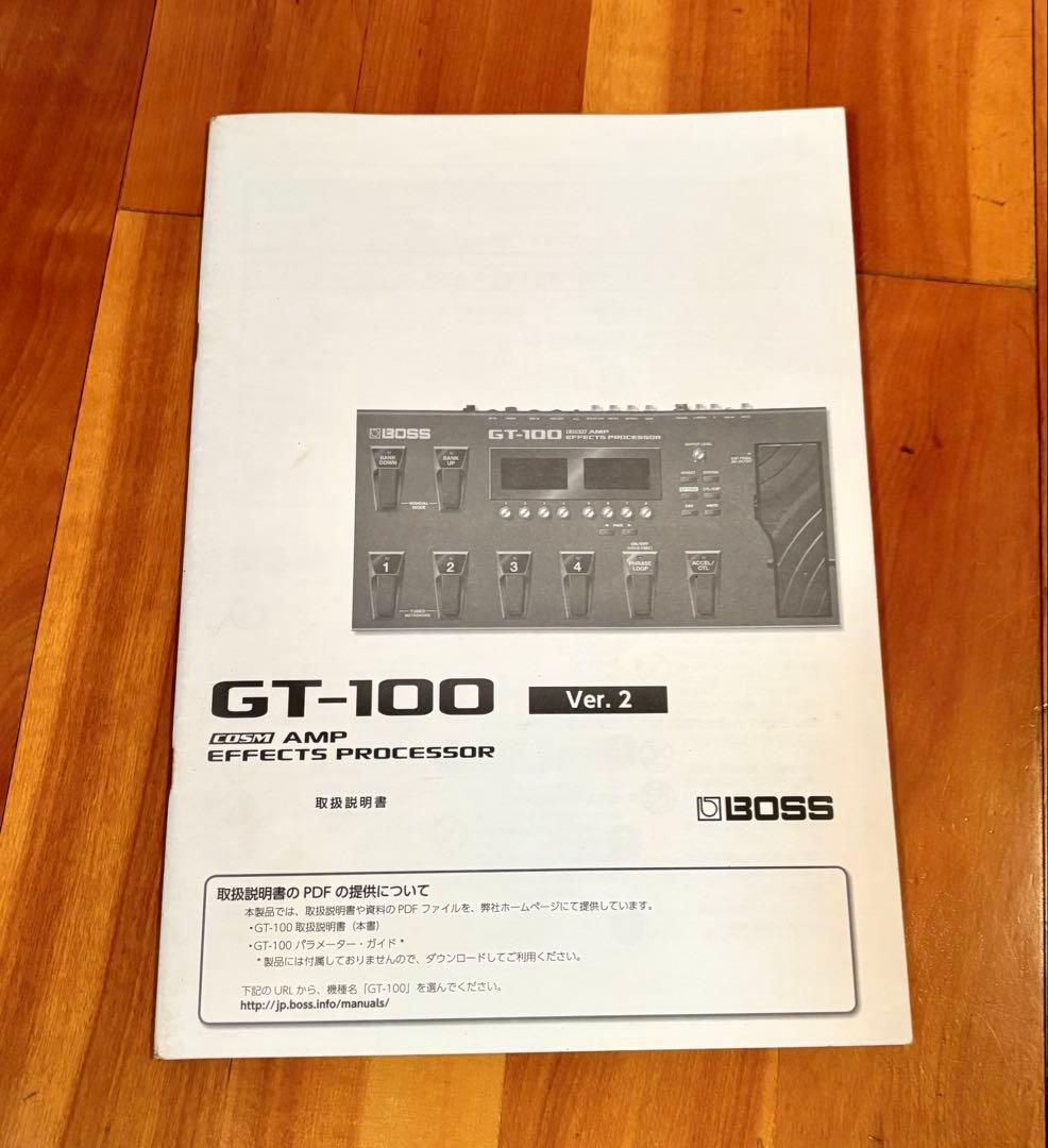 【動作確認済】BOSS マルチエフェクター GT-100 Ver.2