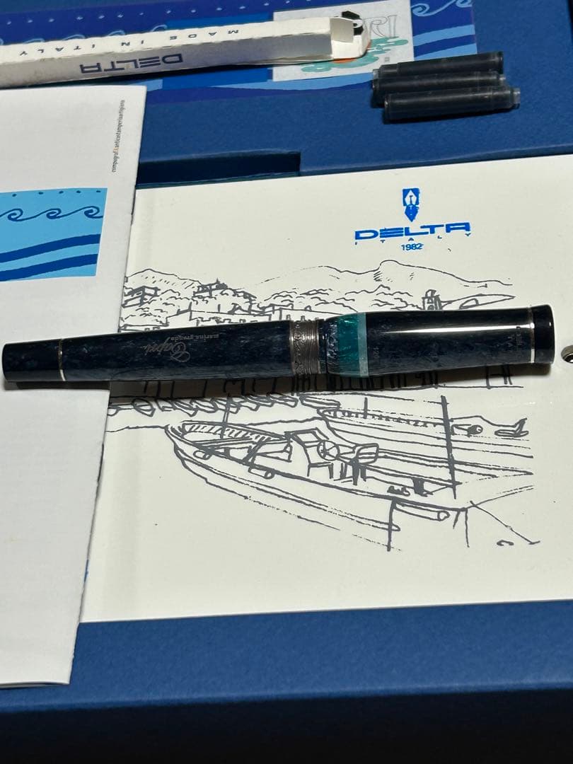 DELTA【デルタ】マリーナグランデ 万年筆 新品未使用品 DELTA 万年筆