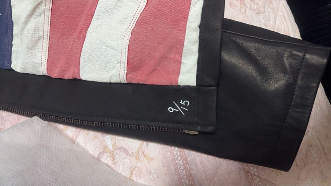 WIND AND SEA x ローリングストーンズレザージャケット 限定15着品