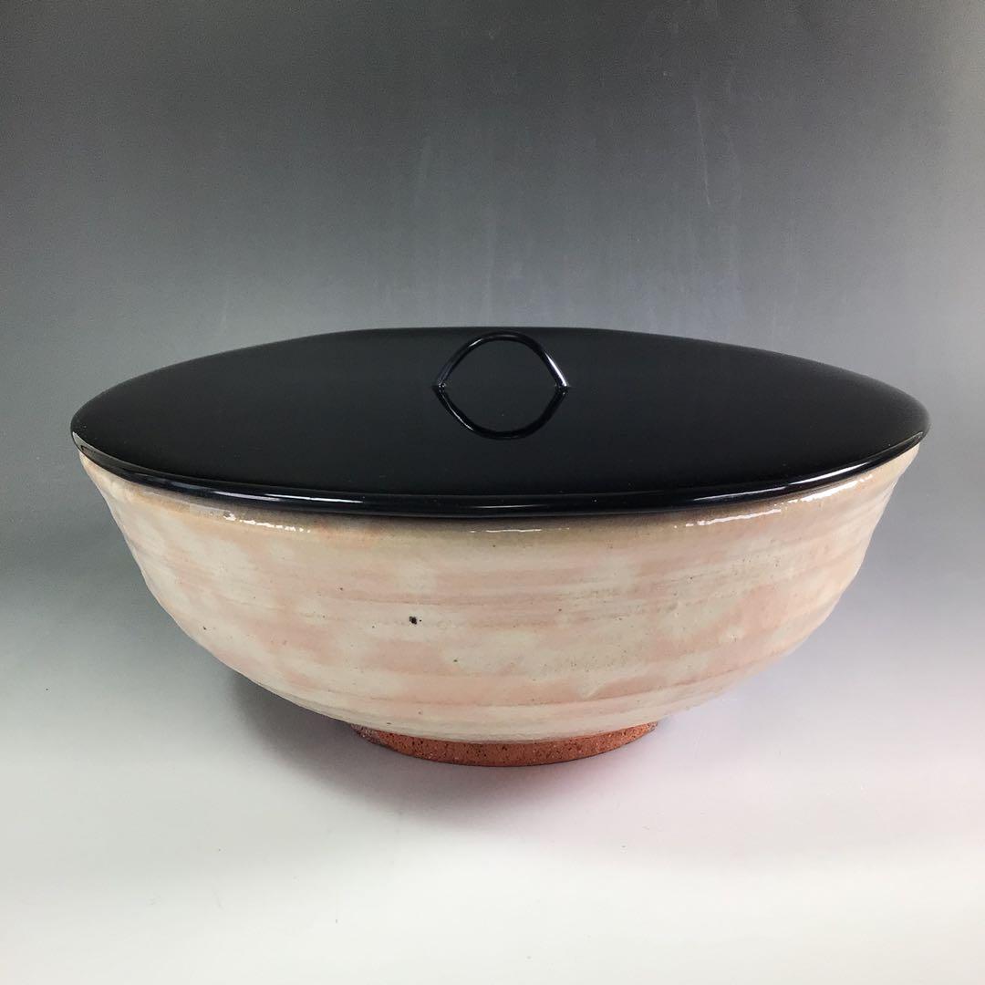 R626 平水指 『七十四代 朝日豊斎』『表千家 堀内宗完 箱書』 共箱