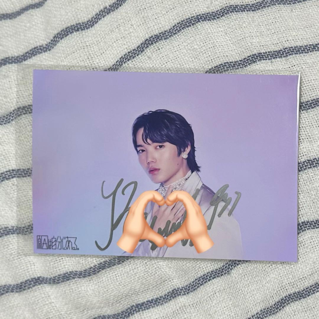 小泉光咲 サイン 生写真