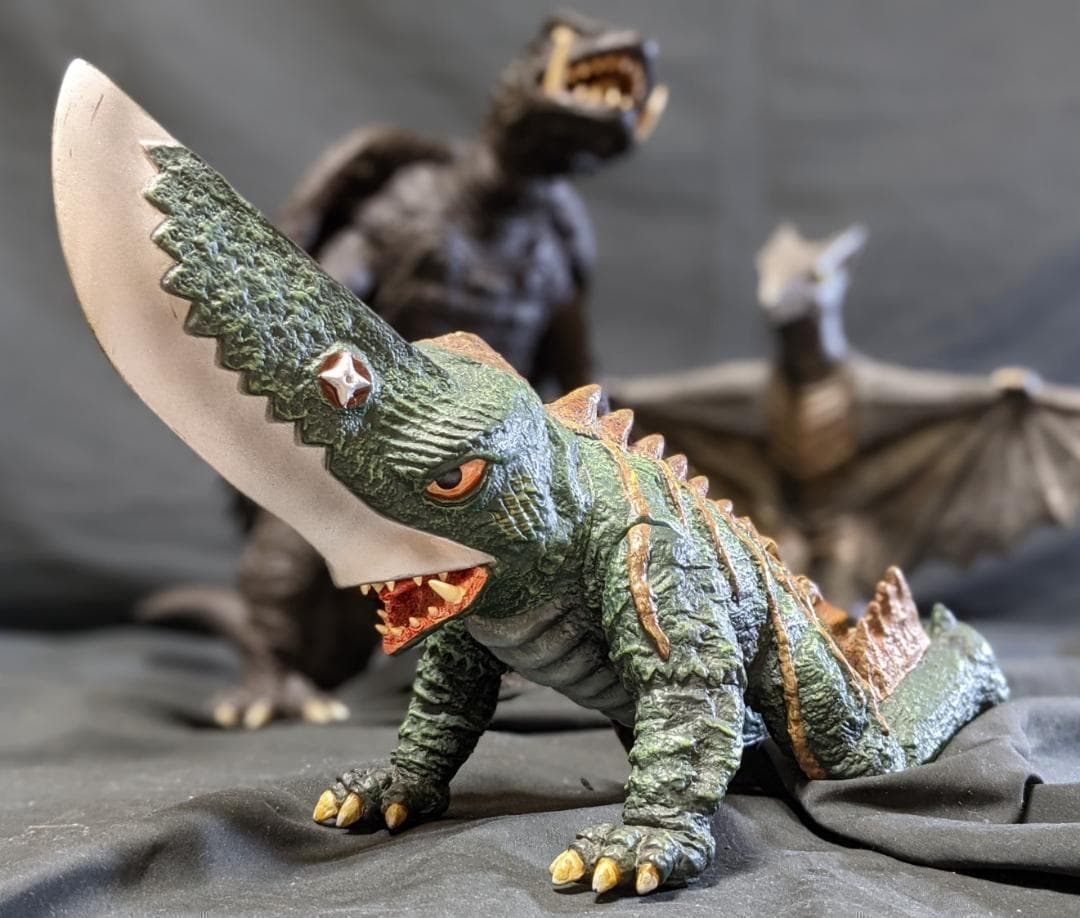 昭和ガメラ未開封＆ギロン未開封＋宇宙ギャオス（ロケット・エクス