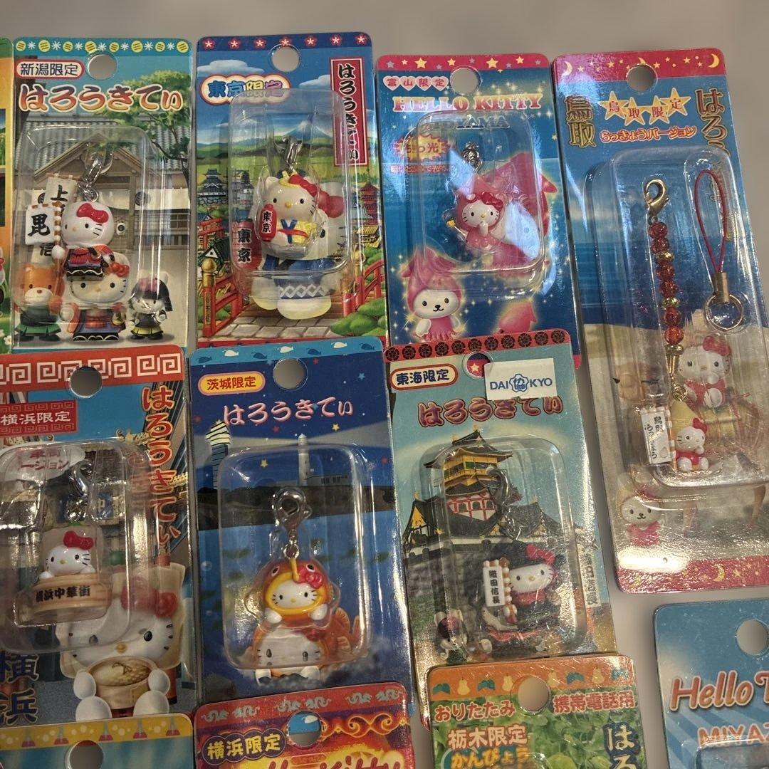 【売り切り】26個ご当地キティ　根付　ストラップファスナーストラップまとめ売り