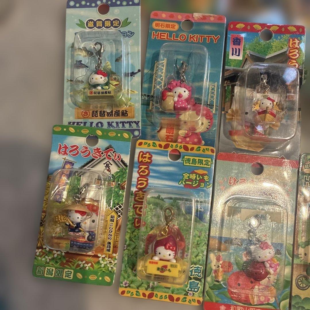 【売り切り】26個ご当地キティ　根付　ストラップファスナーストラップまとめ売り