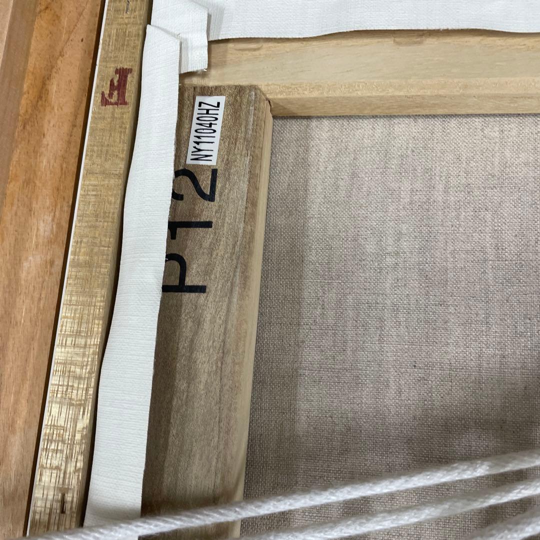 【油絵・模写・原寸大】モディリアーニ『おさげの少女』(P12号、額付き)