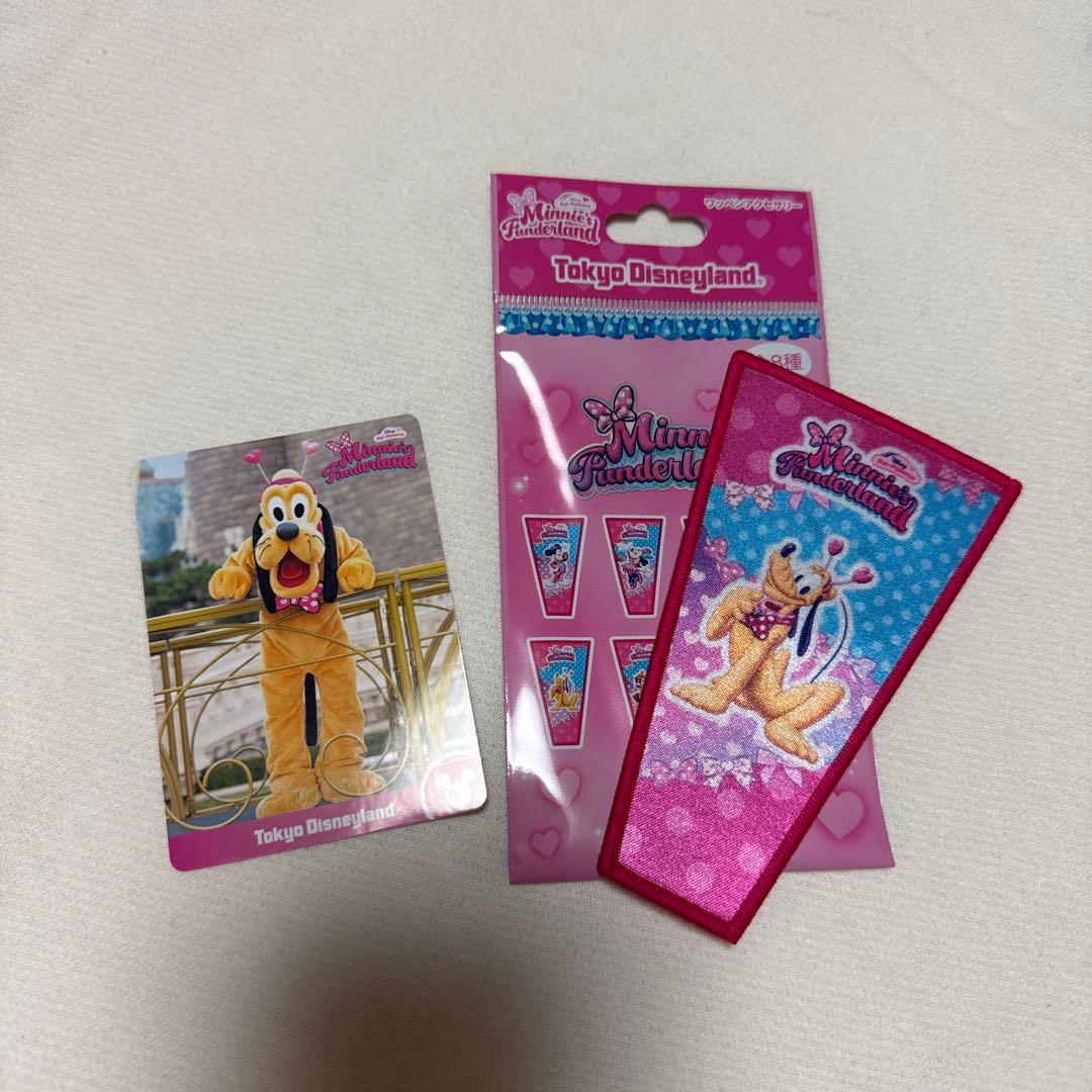 ミニーのファンダーランド ワッペンアクセサリー &コレクションカード