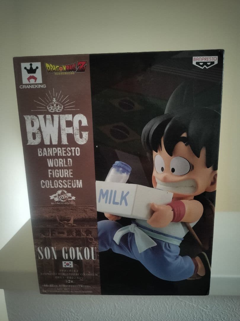 ドラゴンボール 造形天下一武道会 孫悟空 牛乳配達 BWFC 未開封 国内版