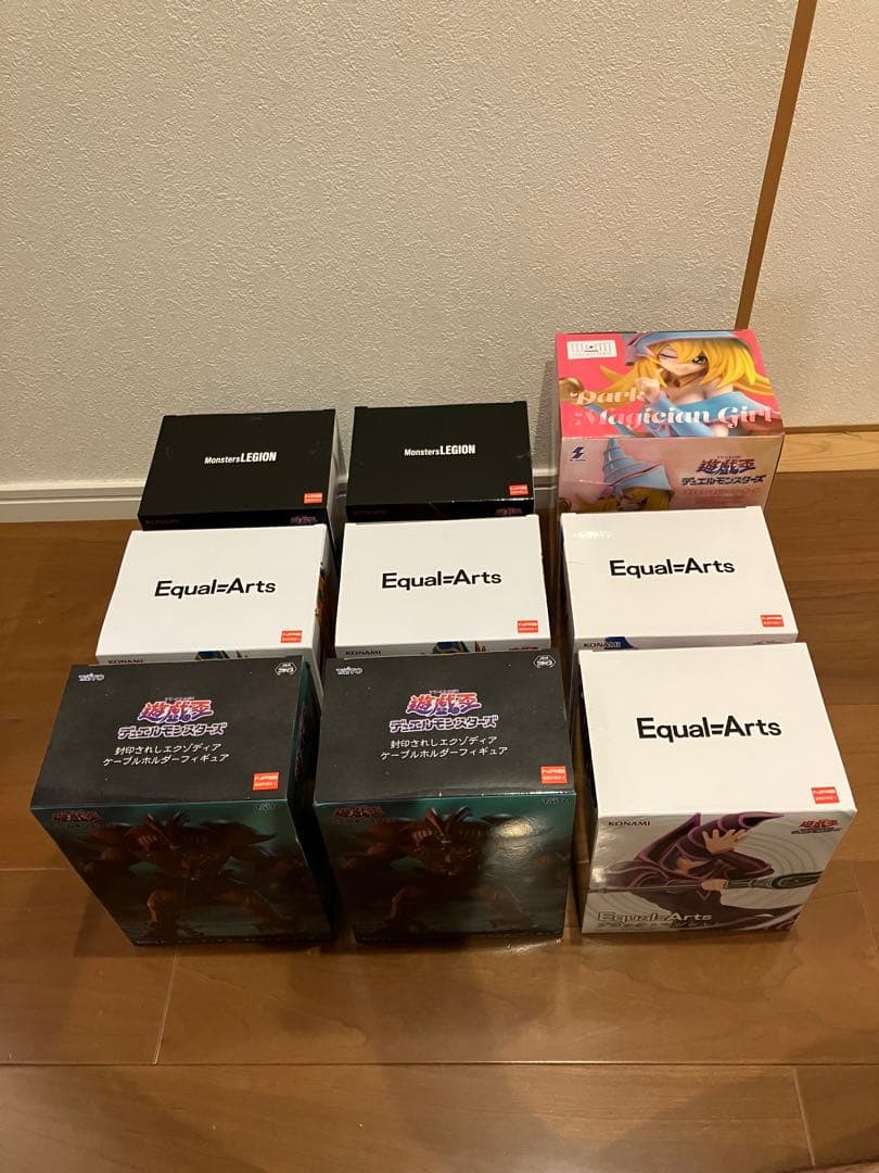 【早い者勝ち】遊戯王デュエルモンスターズ エクゾディアなどフィギュア9体セット