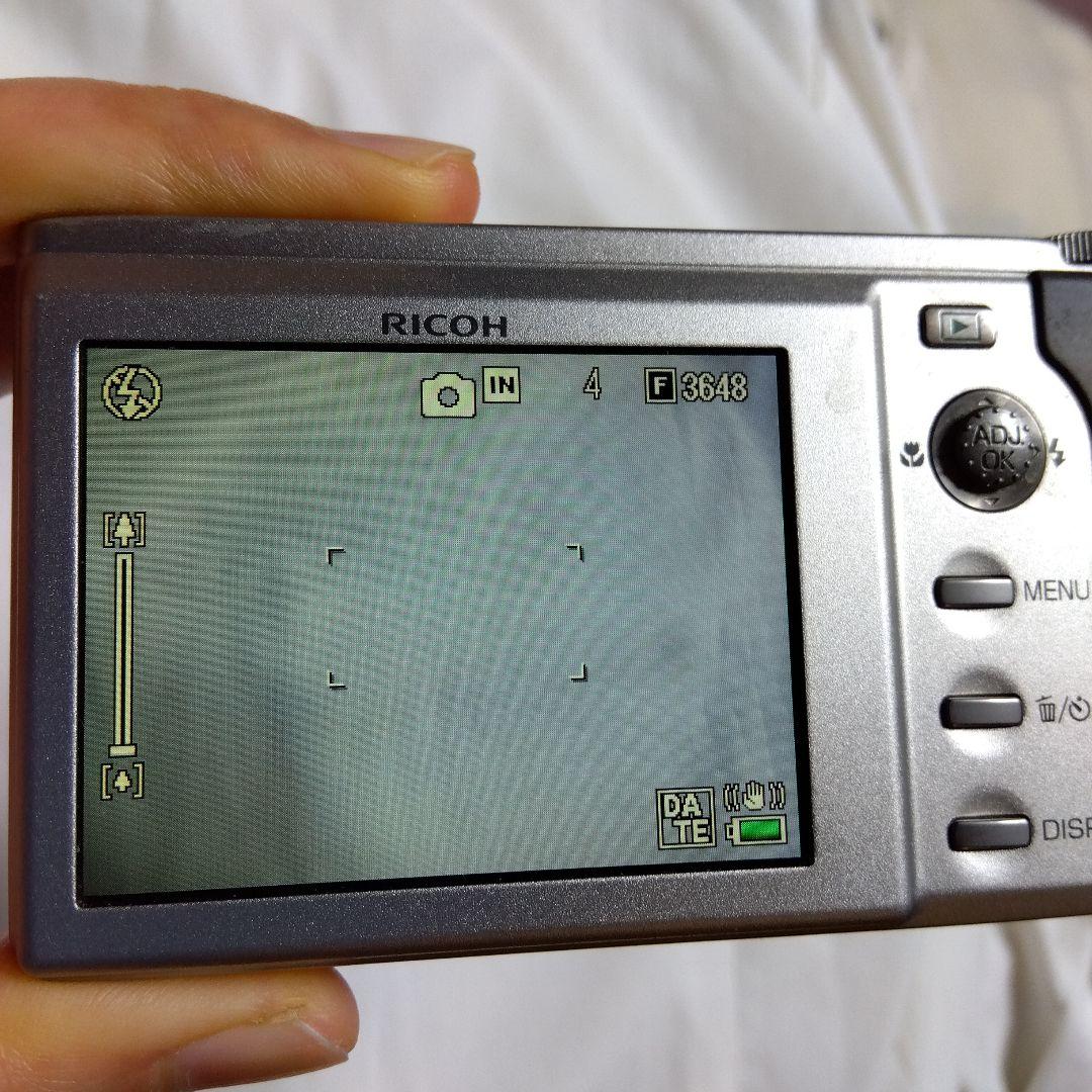 【動作品】RICOH リコー コンパクトデジタルカメラ R8　メモリーカード付き