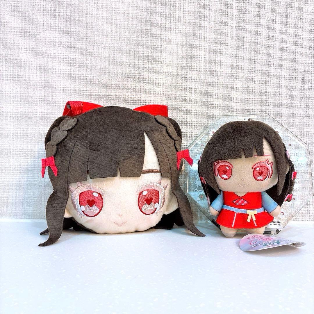 きゅるりんってしてみて ボイスマスコット お顔ポーチ 逃げ水あむ