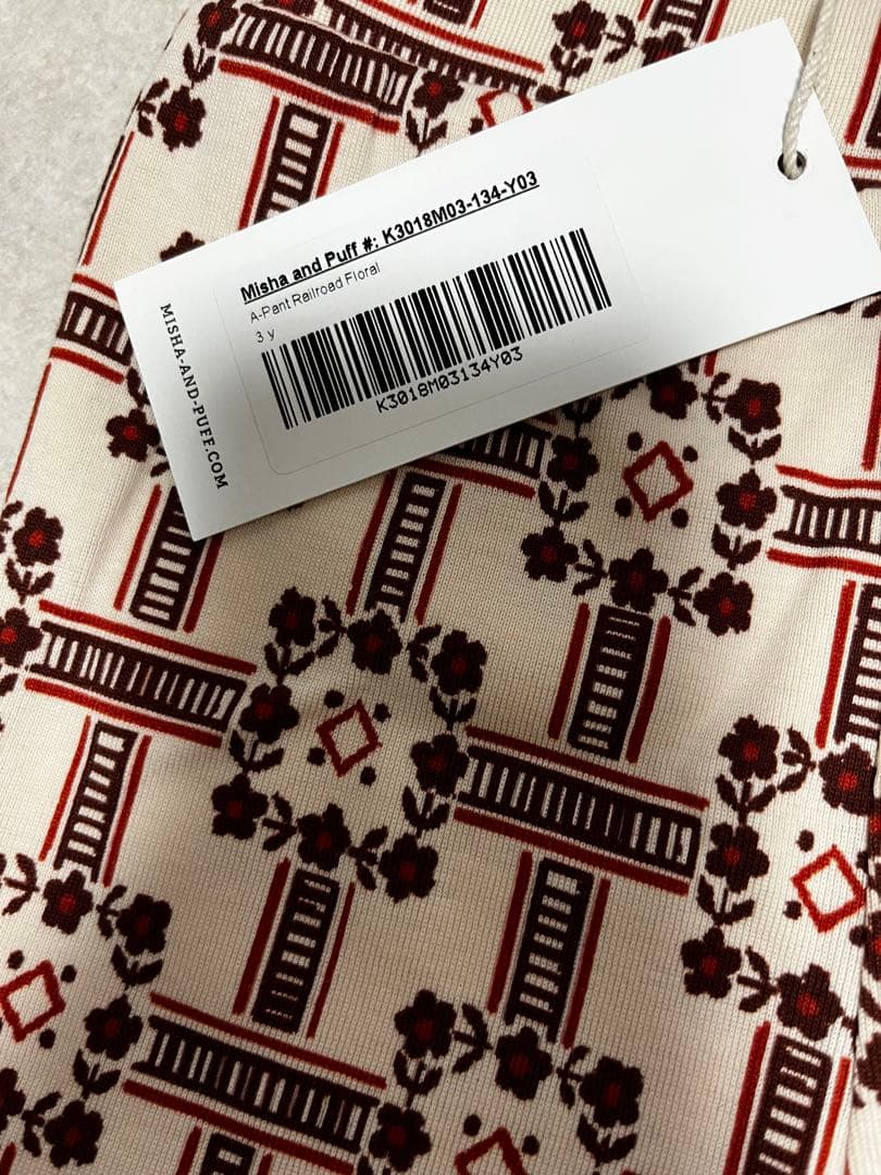 mishaandpuff】花鉄スカート acorn railroad 6y mishaandpuff】花鉄