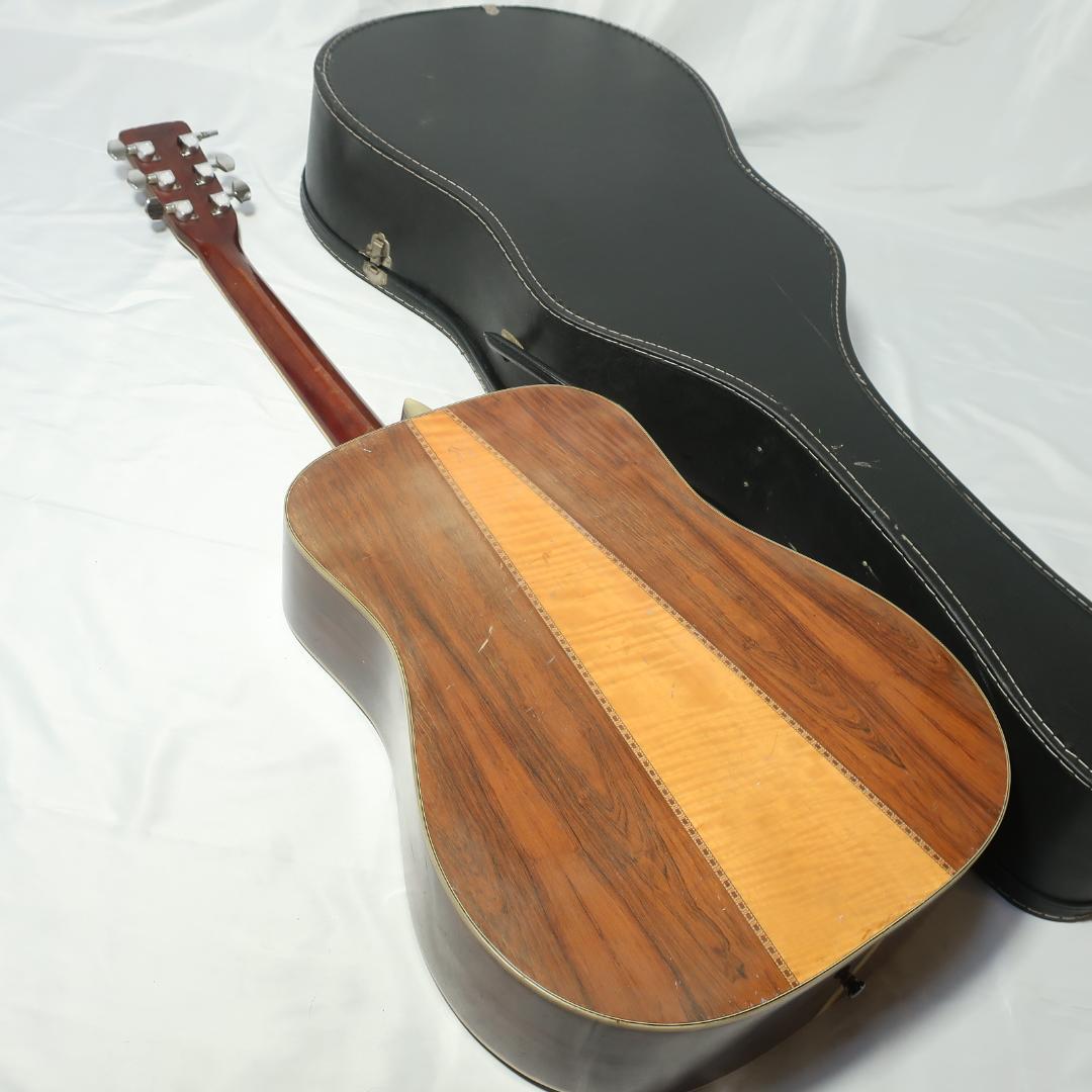 Morris W-40 ハードケース付 縦ロゴ 装飾インレイ 3ピースバック