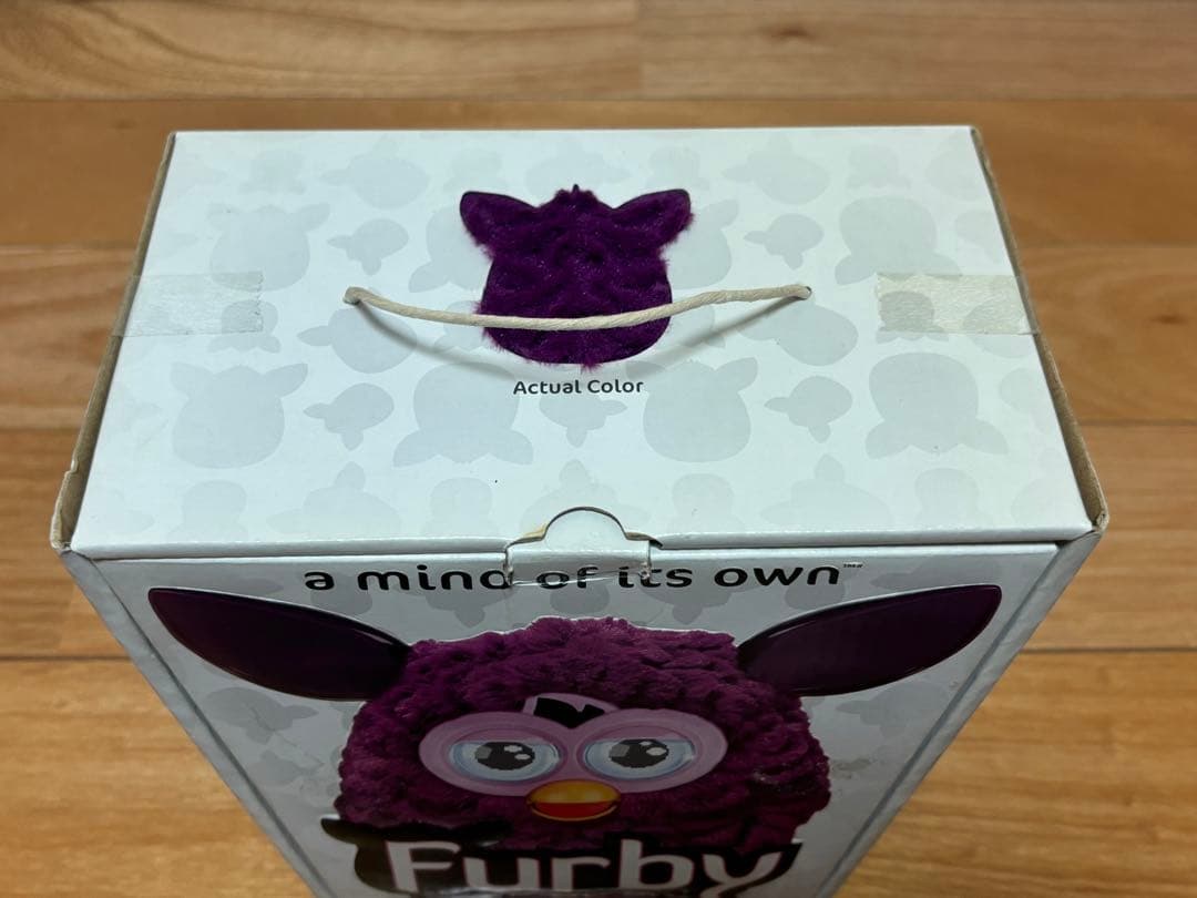 ハズブロ タカラトミー ファービー フレッシュグレープ 英語版 動作確認済み