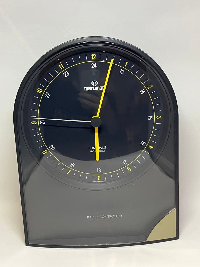 maruman グリニッジ 電波時計 JUNGHANS ヴィンテージ - メルカリ