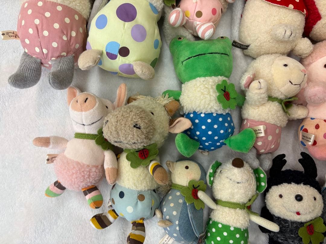 good luck 童心　ぬいぐるみ　大小合わせて４５体まとめ売り　used