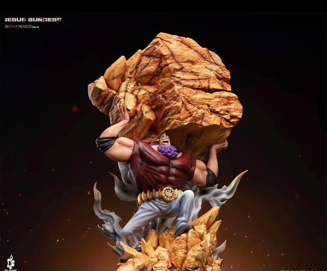 ワンピース ジーザスバージェス ガレージキット ガレキ スタチュー①⑤