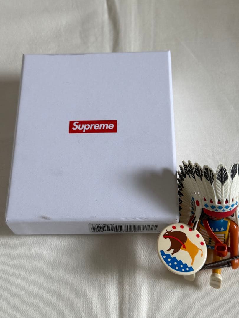 メイク道具・化粧小物 Supreme Leather Pocket Mirror Black