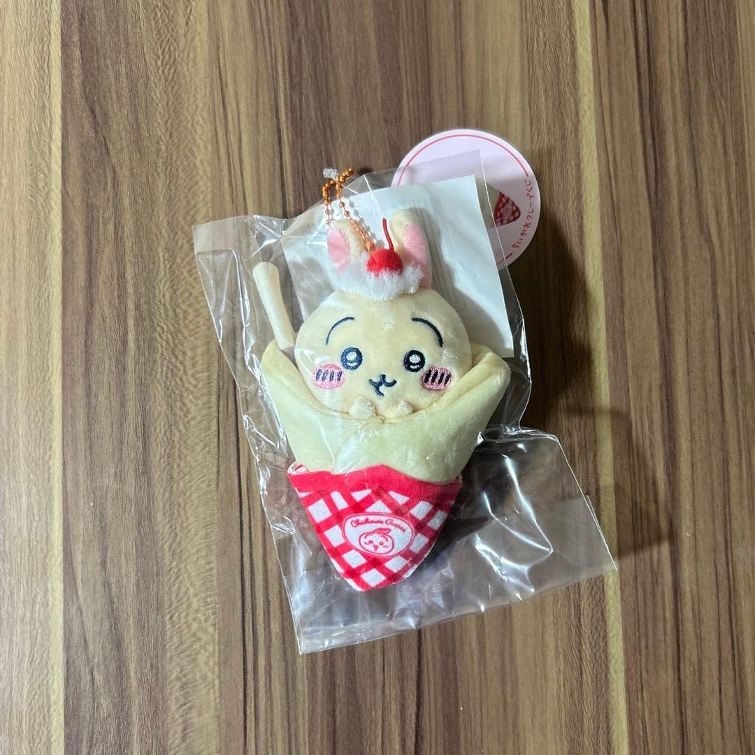 ちいかわ クレープくじC賞クレープになっちゃった マスコット うさぎ
