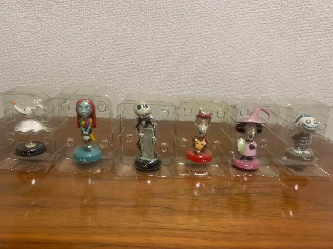 ナイトメアー・ビフォア・クリスマス 首振り人形6体 セット販売