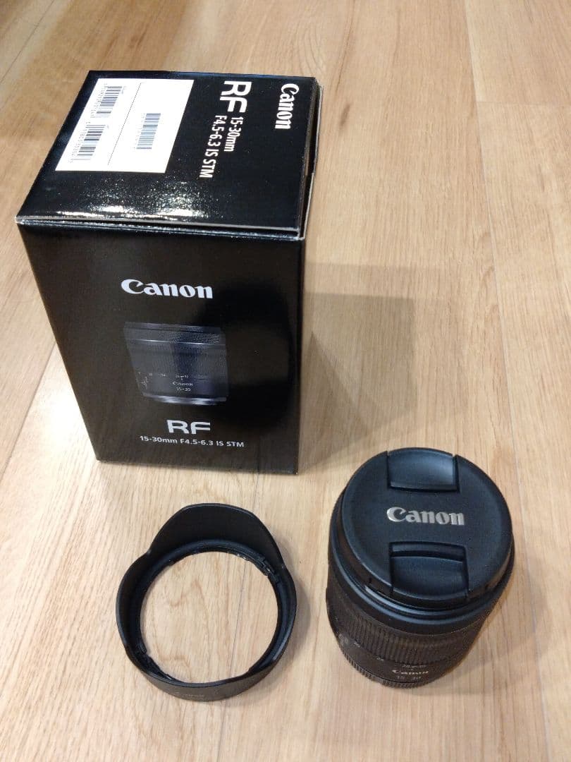 キャノン　Canon　RF15-30mm F4.5-6.3 IS STM
