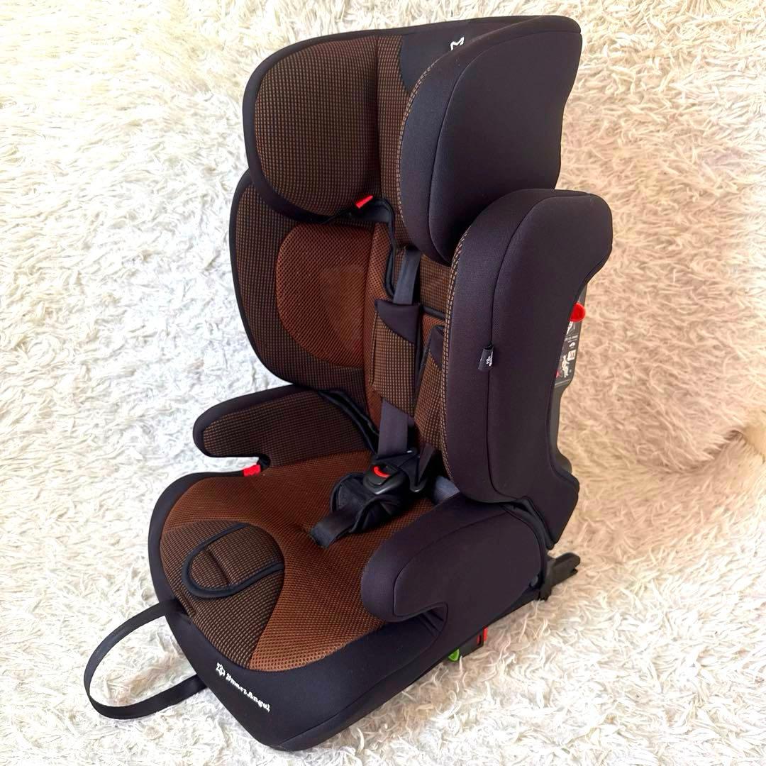 Smart Angel ハーネスジュニア ジュニアシート FIX-BR ブラウン